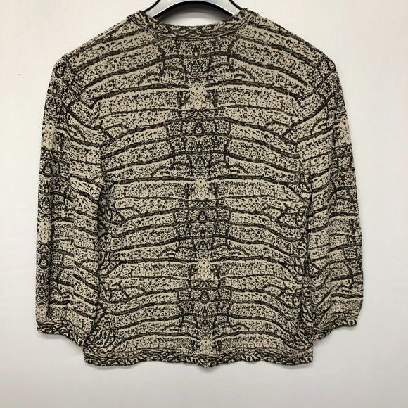 Jones New York Collection Women Knit Cardigan Sweater Size Large M132 -23 - Picture 14 of 14